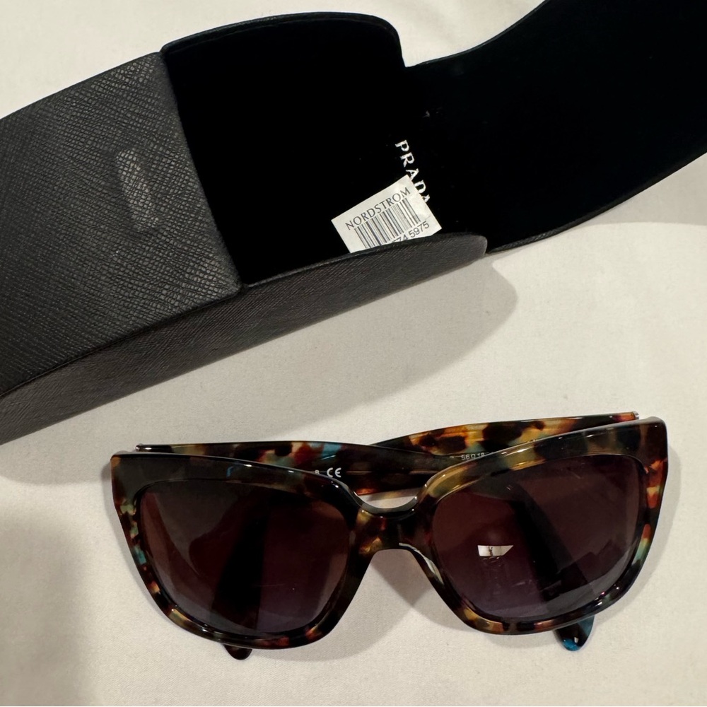 Prada tortoise sunglasses brand new with case